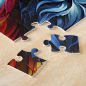 Puzzle Portrait de chien de Cocker Spaniel Acrylique Impr (Côté)