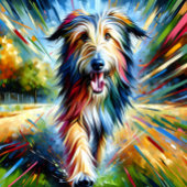Puzzle Portrait de chien Irish Wolfhound Impression d'art
