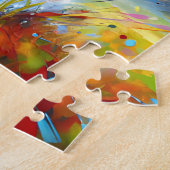 Puzzle Portrait de chien Plott Hound Impression d'art en  (Côté)