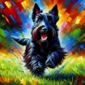 Puzzle Portrait de chien Terrier Écossais Impression d'ar