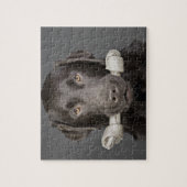 Puzzle Portrait de chocolat labrador (Vertical)