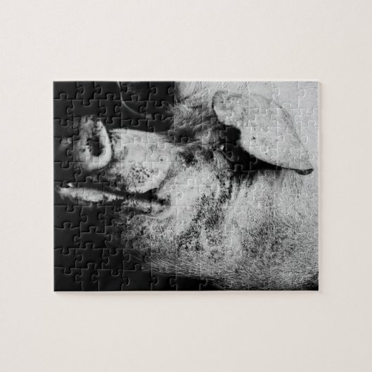 Puzzle portrait de cochon (Horizontal)