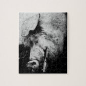 Puzzle portrait de cochon (Vertical)
