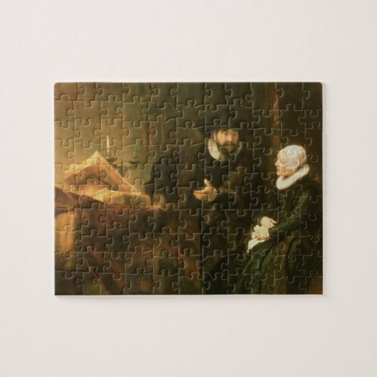 Puzzle Portrait de Cornélius Anslo et son épouse, 1641 (Horizontal)