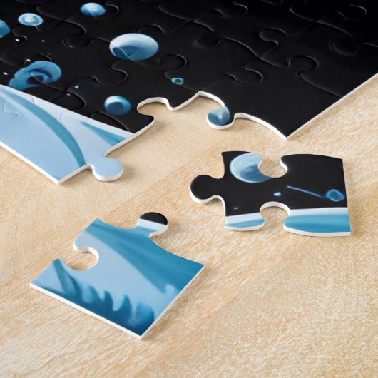 Puzzle Portrait de deux puces (Côté)