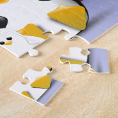 Puzzle Portrait de famille de pingouins (Côté)