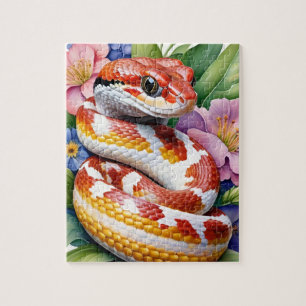 Puzzle Portrait de Famille de Serpent des Blés
