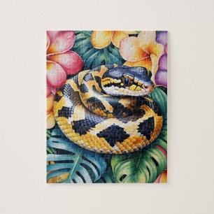 Puzzle Portrait de Famille de Serpent Python Royal