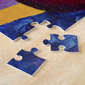 Puzzle Portrait de famille moderne ensemble (Côté)