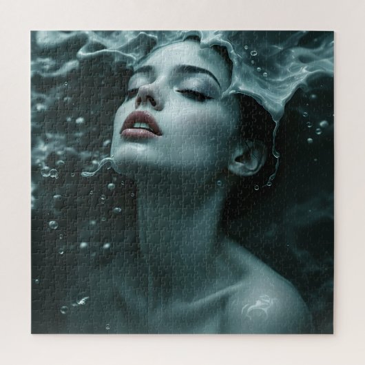 Puzzle Portrait de femme de mode Fine Art (Vertical)