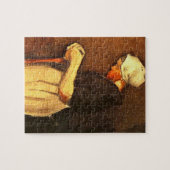 Puzzle Portrait de femme de Scheveningen par Vincent van (Horizontal)