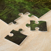 Puzzle Portrait de fond dans un champ (Côté)