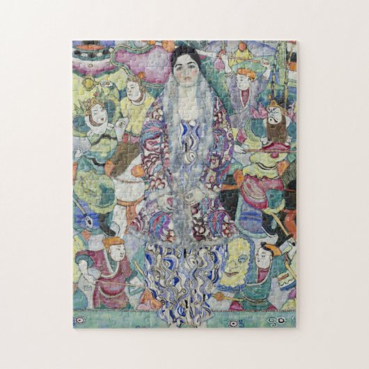 Puzzle Portrait de Friederike Maria par Gustav Klimt (Vertical)