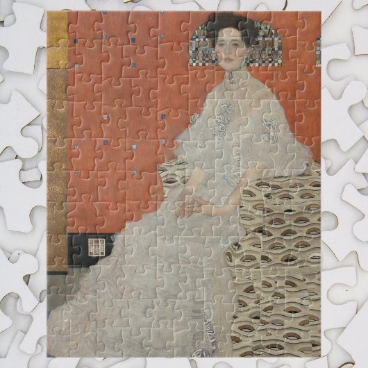 Puzzle Portrait de Fritza Riedler par Gustav Klimt