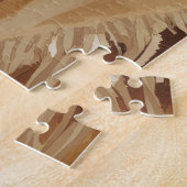 Puzzle Portrait de Geronimo, chef de guerre indien (Côté)