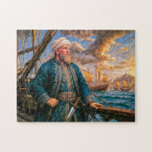 Portrait de Hayreddin Barberousse, commandant nava