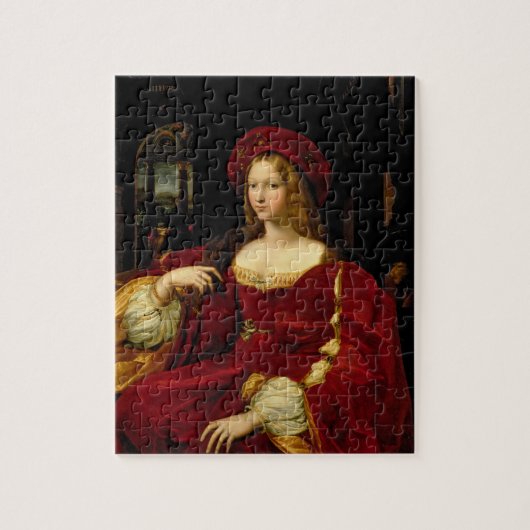 Puzzle Portrait de Jeanne d'épouse d'Aragon (c.1500-77) (Vertical)