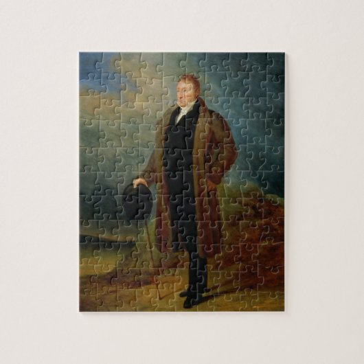 Puzzle Portrait de La générale Fayette dans la robe (Vertical)