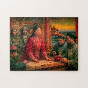 Puzzle Portrait de la Reine Pirate Madame Ching