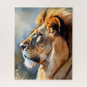Puzzle Portrait de Lion (Vertical)
