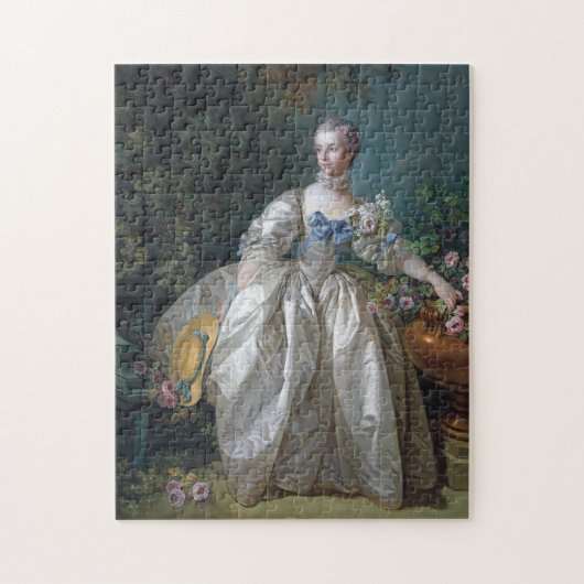 Puzzle Portrait de Madame Bergeret, Boucher (Vertical)