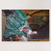 Puzzle Portrait de Madame Pompadour, Boucher (Horizontal)