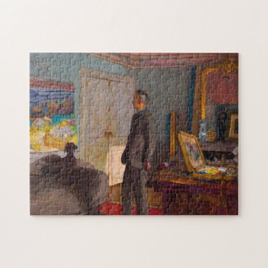 Puzzle Portrait de Pierre Bonnard, 1930-1935 par Vuillard (Horizontal)