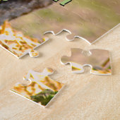 Puzzle Portrait de profil de chiot bringé (Côté)