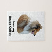 Puzzle Portrait de Rough Collie (Horizontal)