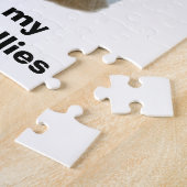 Puzzle Portrait de Rough Collie (Côté)