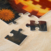 Puzzle Portrait de Springer Spaniel pour la récolte de la (Côté)