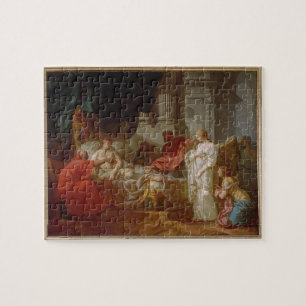 Puzzle Portrait de Suger, abbé de St Denis (1082-1152),