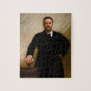 Puzzle Portrait de Theodore Roosevelt par John S. Sargent