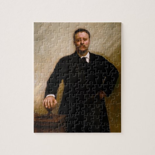 Puzzle Portrait de Theodore Roosevelt par John S. Sargent (Vertical)
