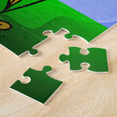 Puzzle Portrait de vache gribouillé (Côté)