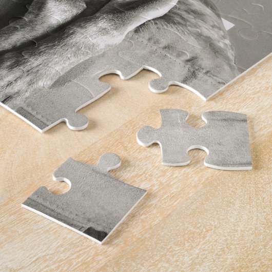 Puzzle Portrait de Weimaraner (Côté)