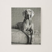 Puzzle Portrait de Weimaraner (Vertical)