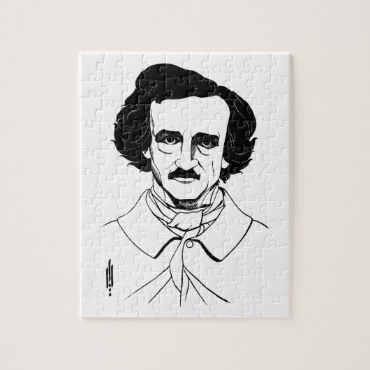 Puzzle Portrait d'Edgar Allan Poe (Vertical)
