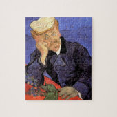 Puzzle Portrait du Docteur Gachet par Vincent van Gogh (Vertical)
