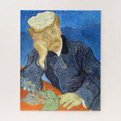 Puzzle Portrait du Dr Gachet par Vincent Van Gogh (Vertical)