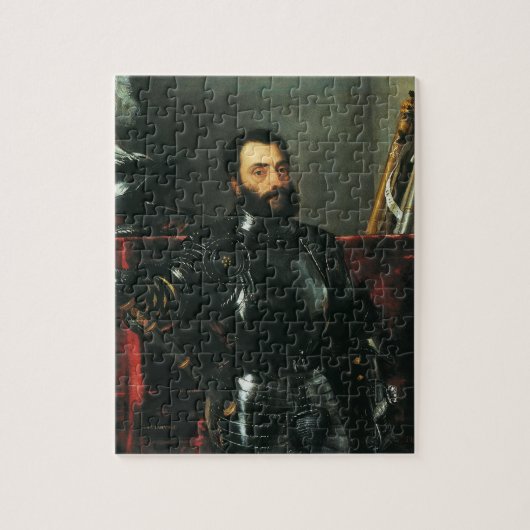 Puzzle Portrait du duc d'Urbino par Titien (Vertical)