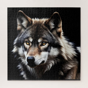 Puzzle Portrait du loup