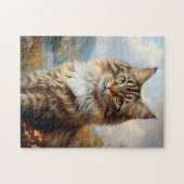 Puzzle Portrait du Maine Coon Kitten (Horizontal)