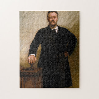 Puzzle Portrait du président Theodore Roosevelt J.S. Sarg