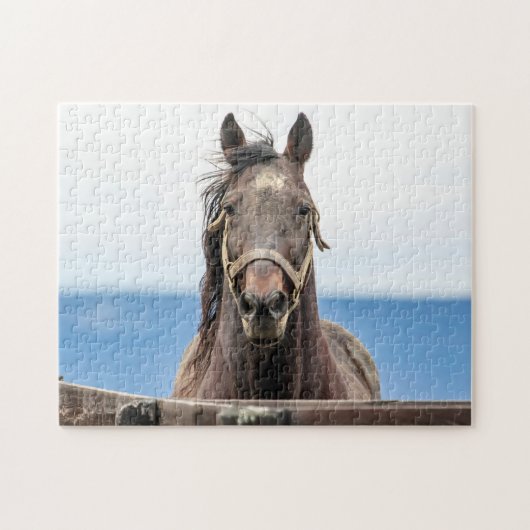 Puzzle Portrait d'un cheval (Horizontal)