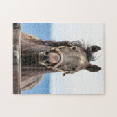 Puzzle Portrait d'un cheval (Horizontal)