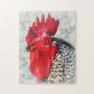 Puzzle Portrait d'un coq