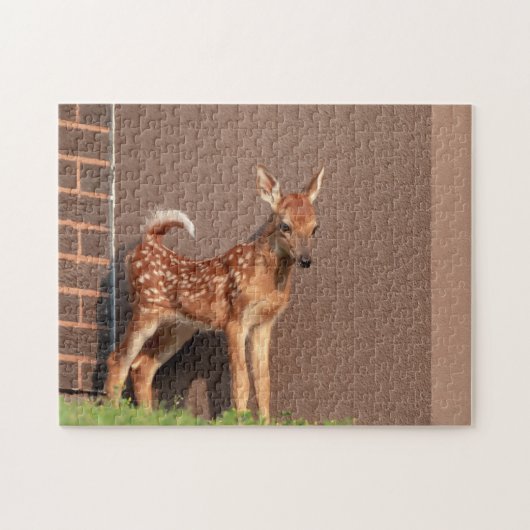 Puzzle Portrait d'un faon (cerf de Virginie) (Horizontal)