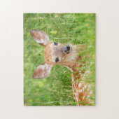 Puzzle Portrait d'un faon (cerf de Virginie) (Vertical)