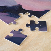 Puzzle Portrait d'un tigre dans l'espace (Côté)